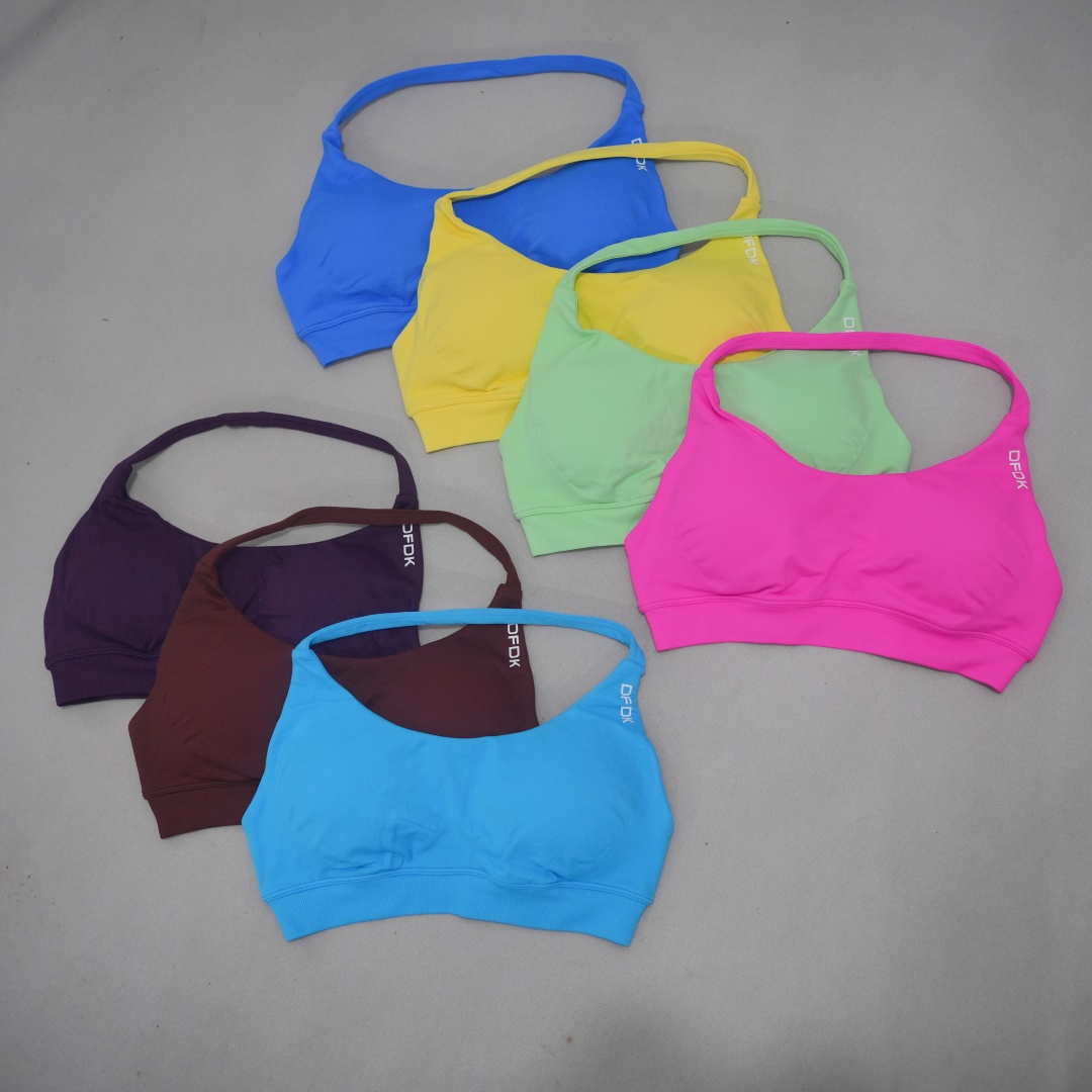 Plunge Bra Push Up - DFDK Soutien-gorge de sport sans coutures